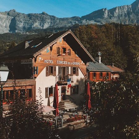 Auberge Des Gorges Servoz Exteriör bild