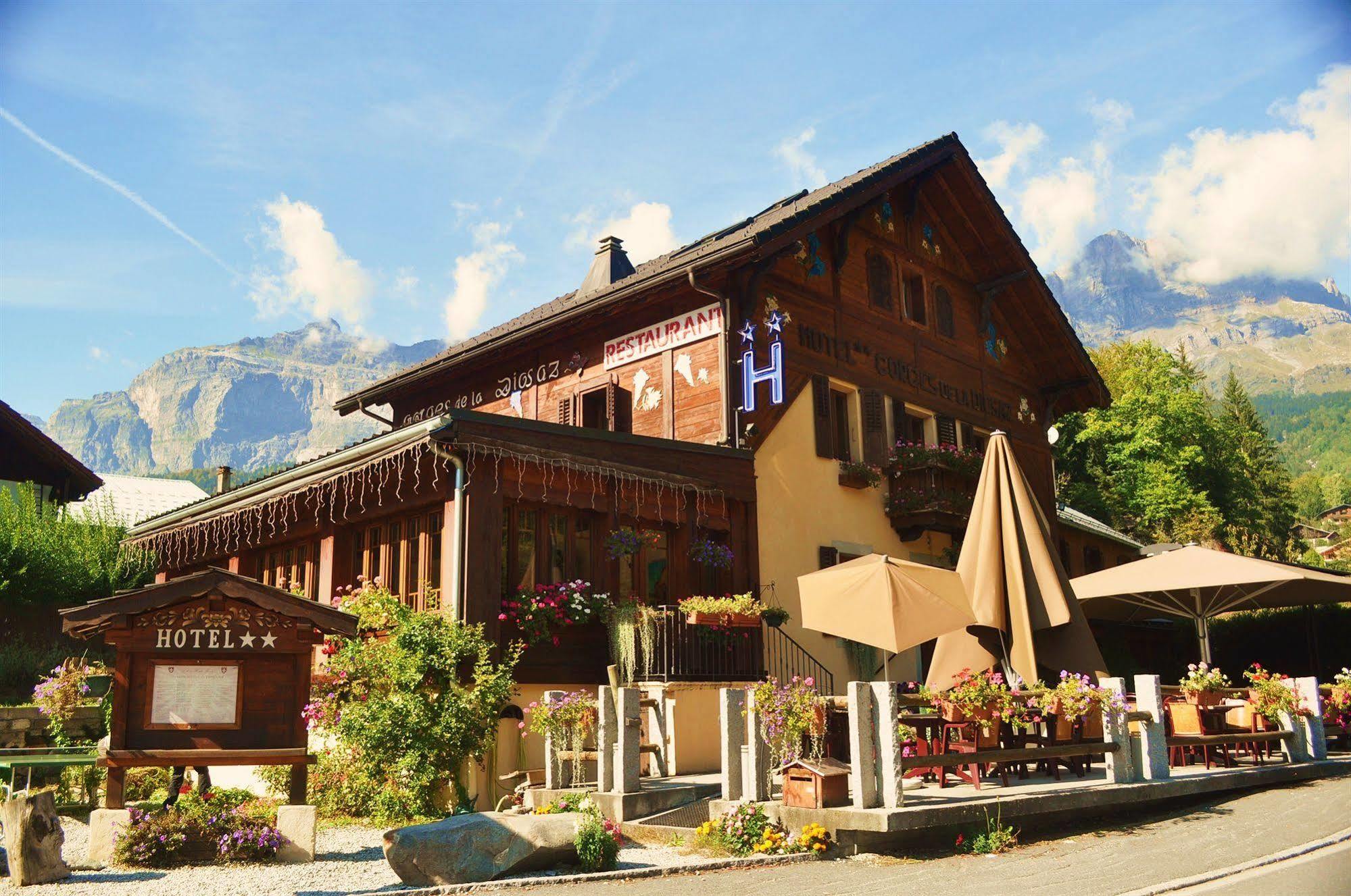 Auberge Des Gorges Servoz Exteriör bild